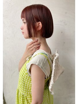 テイラー(Taylor) ［Taylor］☆大宮　ブラッドオレンジ×丸みボブ