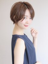 ウィズ 松戸店(Wiz) 大人可愛い前髪なしマッシュショートボブ