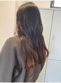 韓国風！毛先ぱつっとロング☆彡