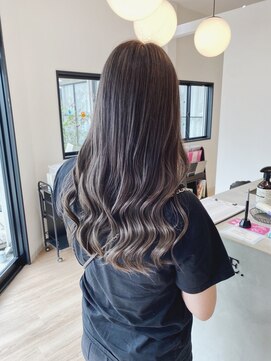 チェレ アズーリ 狭山店(Chere azuri) 大人女性のナチュラルグラデーションカラー×アッシュベージュ