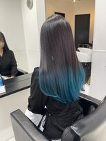 アライブ ハラジュク(ALIVE harajuku)&nbsp;ターコイズブルーグラデーションryota