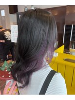 リン(Lin.)&nbsp;インナーカラー【濃いめバイオレット】