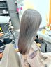 【☆最上級ケア☆】髪質改善ケアカラー+超音波TOKIO¥22,000