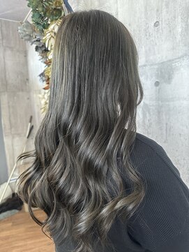 ワンカバー(one cover) 透明感アッシュグレーカラー