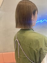 ロンドポレール 北千住(Lond polaire)&nbsp;外ハネボブ×オリーブベージュ