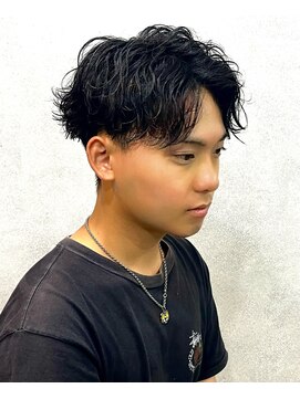 エイル 北堀江(Eir) アップバング×波巻きツイスパ