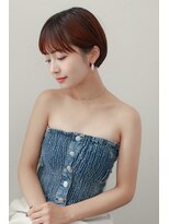 エムプラス 二子玉川(Mplus)&nbsp;コンパクトな耳掛けマッシュはセミウェットな質感が◎