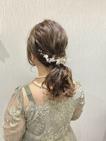 ヘアデザイン ノア(Noa)&nbsp;ローポニーブーケ
