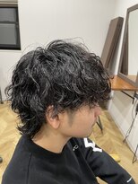 リーズ(Reese)&nbsp;マッシュウルフ×波巻きパーマ