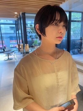 アオイ(aoi.) 薬院【aoi.】丸みshort style