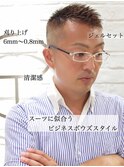 40代50代清潔感オシャレボウズフェードカット