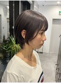ショート×グレージュ【町田/ショートヘア】