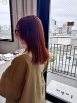 ロカ 表参道(loka)&nbsp;レッドブラウン/ブリーチ[表参道/ブリーチ/ハイライト]Mai