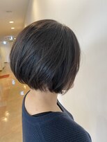 スタジオ アルファプラス 日暮里店(studio α+)&nbsp;ステップボーンカットカットボブショートハイライト白髪ぼかし