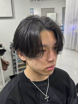 バース 梅田中崎町店(BIRTH) ニュアンスパーマミディアムセンターパートカルマパーマ