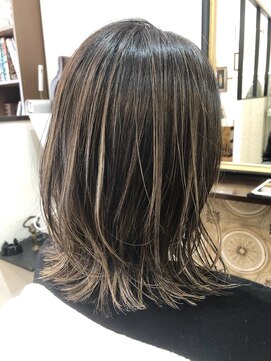 ジブドオブジェ(Jib d'obj) 八尾/ハイライト/髪質改善/酸性ストレート/バレイヤージュ