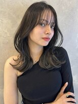 トルネード(TORNADO)&nbsp;韓国ヘア くびれヘア ヨシンモリ ミディアムレイヤーA0627表参道