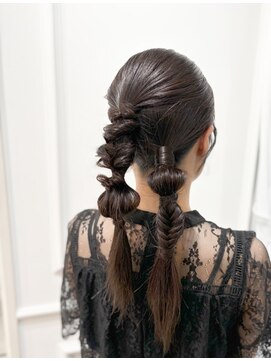 セット アンド バイ ルゥーダ 品川駅前店(SET and..by Rouxda.) ツインアレンジ