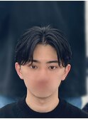 韓国メンズヘア/カルマパーマ/ニュアンスパーマ*渋谷/MEN'S/眉毛