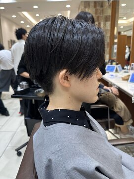 ピークアブー アヴェダ アトレ恵比寿(PEEK-A-BOO AVEDA) 前髪なし大人小顔ショート/30代40代50代/岡野亘希