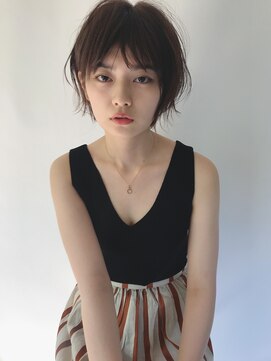 ジジ 代々木(Gigi) 外ハネボブ/セクションカラー/酸性ストレート/代々木/新宿