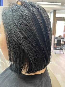 アオ 花咲町(a-o) ボックスボブ♪