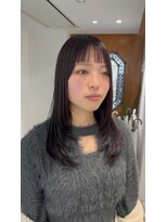 アテナ(ATENA)&nbsp;顔周りレイヤー×ラベンダーブラウン【中嶋翔也】