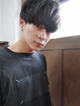 ヘアー ミッション 心斎橋店(hair Mission) メンズ/ニュアンスパーマ/ナチュラルマッシュ