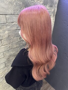 プライズ アイリス 池袋東口店(prize Iris) ピンクミルクティーダブルカラーカラーケアカラー