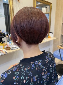 ヘアサロン ユウ(hairsalon yu) ショートボブ　2ブロ