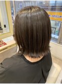 大人可愛い簡単セット外ハネショートボブ艶20代30代40代50代