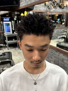 スリーセント 栄(3/cent) ブリーチなし/イージードリル/パンク/刈り上げショート