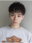 ベリーショート/ダークアッシュ/秋冬ヘア/ニュアンスパーマ