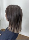 白髪ぼかしハイライト