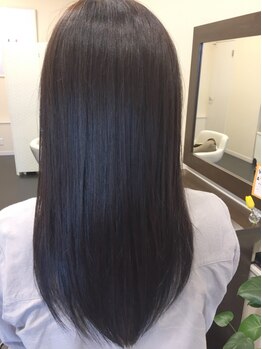 クレド(CREDO)の写真/[新琴似/新川]固くならずに柔らかな仕上がりに満足♪酸性ストレートなど、お客様に合わせて施術いたします