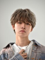 アビー ランシェル(ABEY LENCIEL) シャドウパーマ/ミルクティーグレージュ/マッシュ