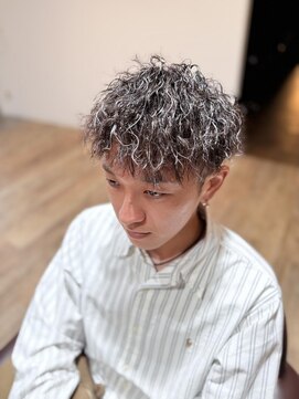 アーチ(ARCH) ホワイトメッシュツイストパーマ【ARCH片山】