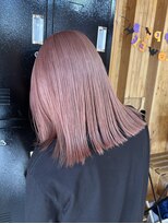 アフターニュース 新潟(afternews)&nbsp;ピンクベージュ/ダブルカラー/ケアブリーチ/髪質改善/新潟/駅南