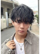 ゴート(GOATO) 波巻きマッシュ ツイストスパイラル 波打ち シャドウパーマ