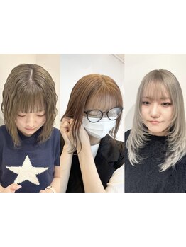 お客様を想った丁寧なカウンセリングと豊富なカラーのご用意で1人ひとりの”なりたい”に近づくお手伝い◇