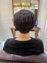 ランソ 成田店(RUNSO)&nbsp;ダークアッシュ大人ショートヘア