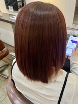 エイクス 津田沼(AQs) 着物ヘア/大人ガーリー/ダークアッシュ/似合わせカット/津田沼