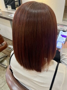 エイクス 津田沼(AQs) 着物ヘア/大人ガーリー/ダークアッシュ/似合わせカット/津田沼