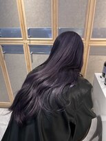 ヘアサロン ガリカ 表参道(hair salon Gallica)&nbsp;【miko】人と差のつく色落ちも可愛いディープラベンダー