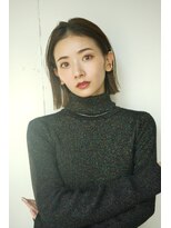 エインアンリー 明治神宮前(AIN.ANLY.)&nbsp;ボブ、切りっぱなしボブ、ストレートボブ、ショートボブ