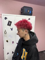 ラフィット 下大利店(lafit) ビビットピンク スパイキーショート