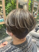イメージア 溝の口店(IMAGE A)&nbsp;白髪ぼかしハイライト@30代40代50代60代