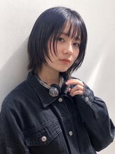 インスヘアー 関大前店(INCE HAIR) ハッシュウルフボブ