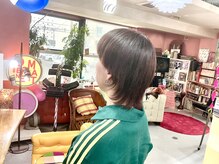 パーマネントガレージ(Parmanent Garage)の雰囲気（人気なマッシュウルフ）