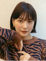 リエル(LIERU) 耳掛けがかわいい★ストレートミニボブ